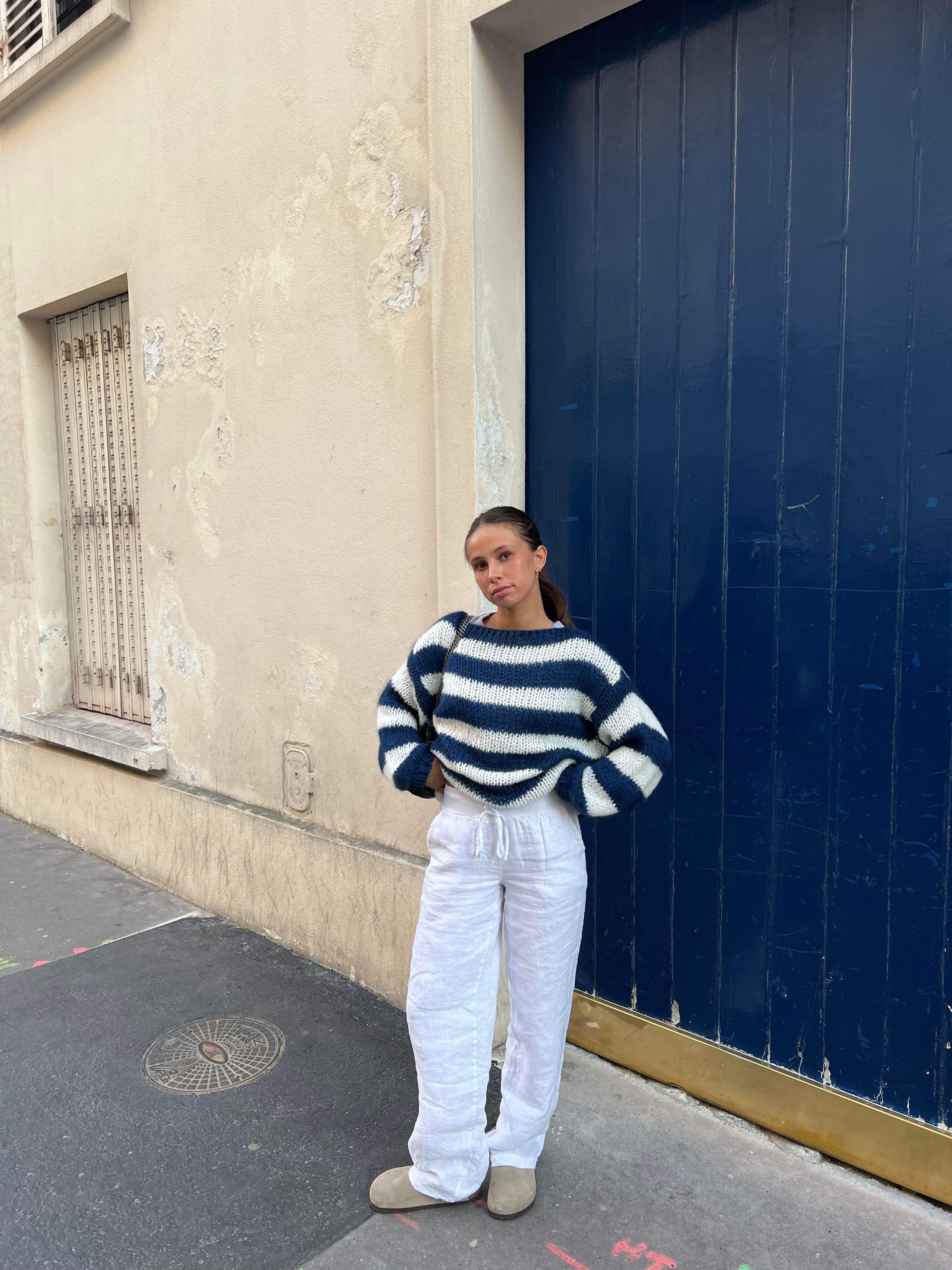 Simone | Gestreepte Trui