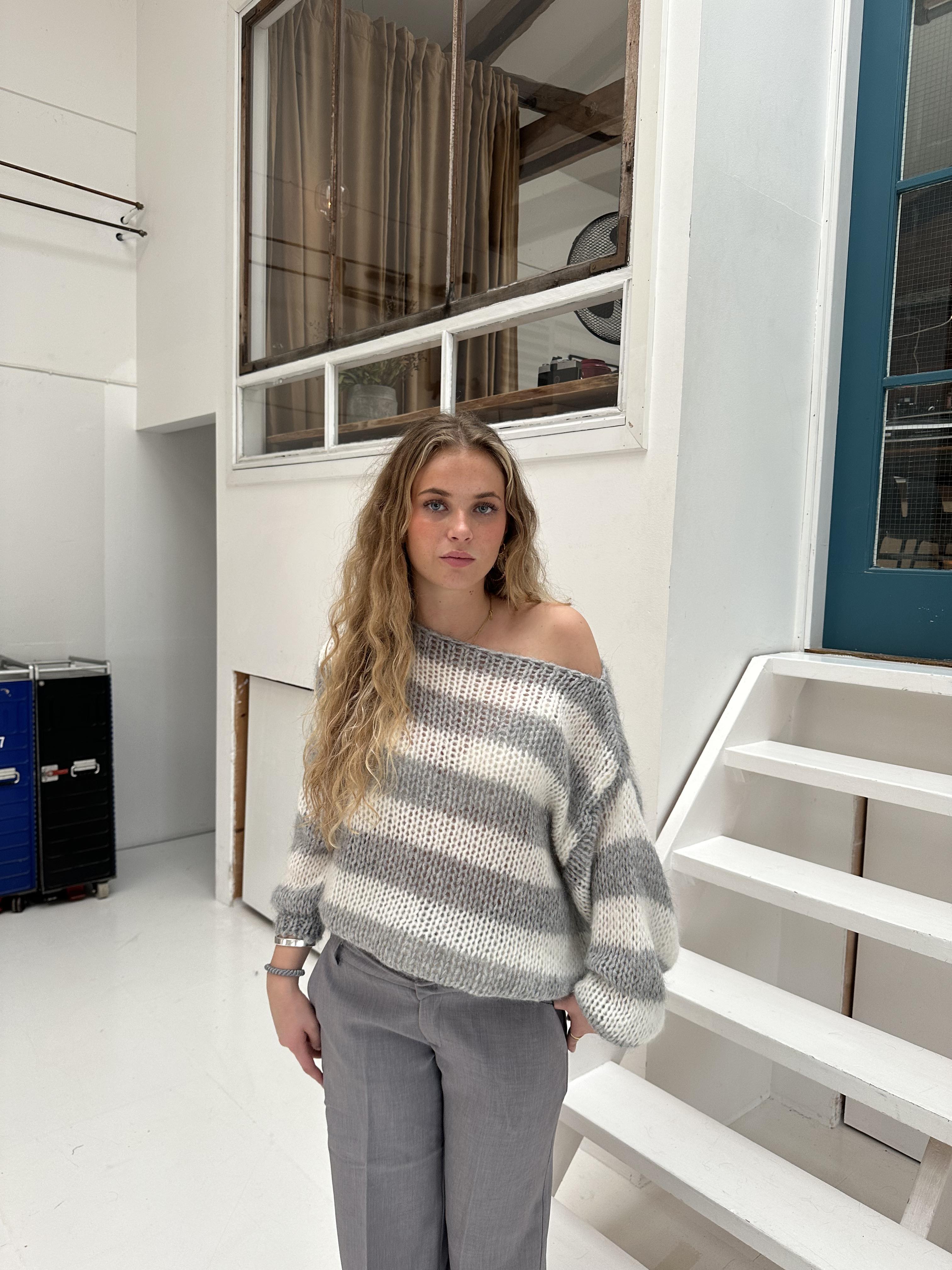 Simone | Gestreepte Trui