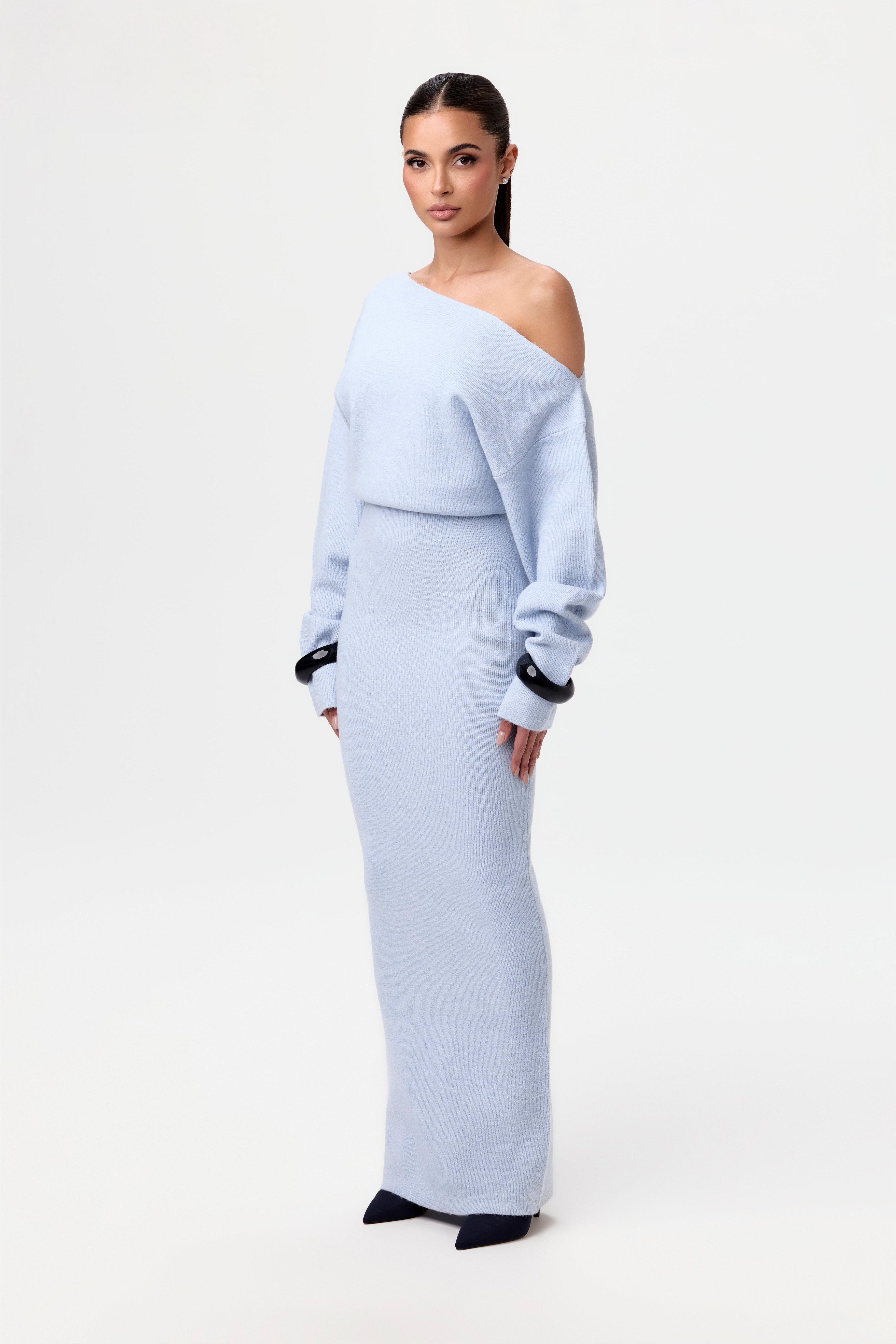 Maxime | Off Shoulder Sweater Jurk