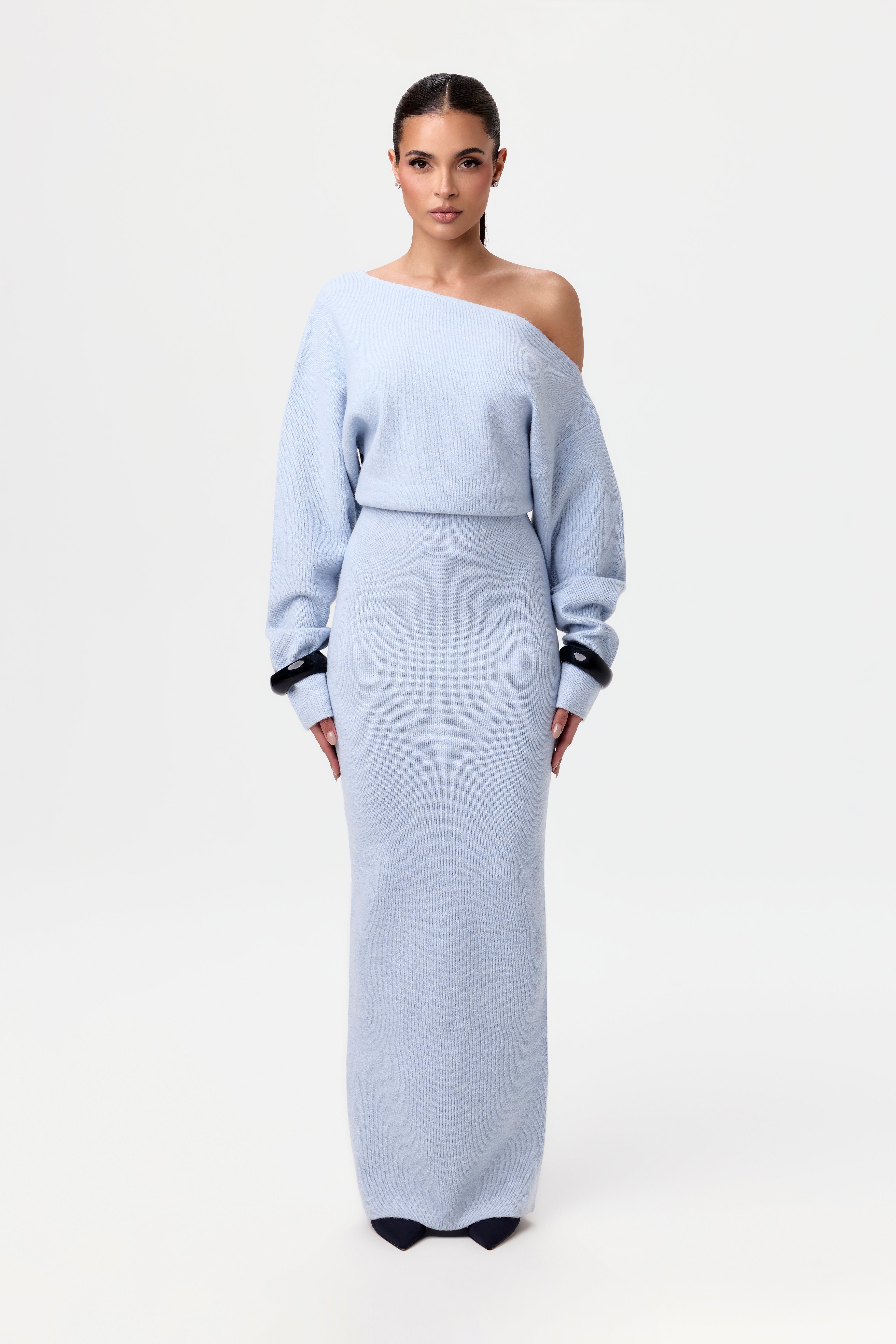 Maxime | Off Shoulder Sweater Jurk