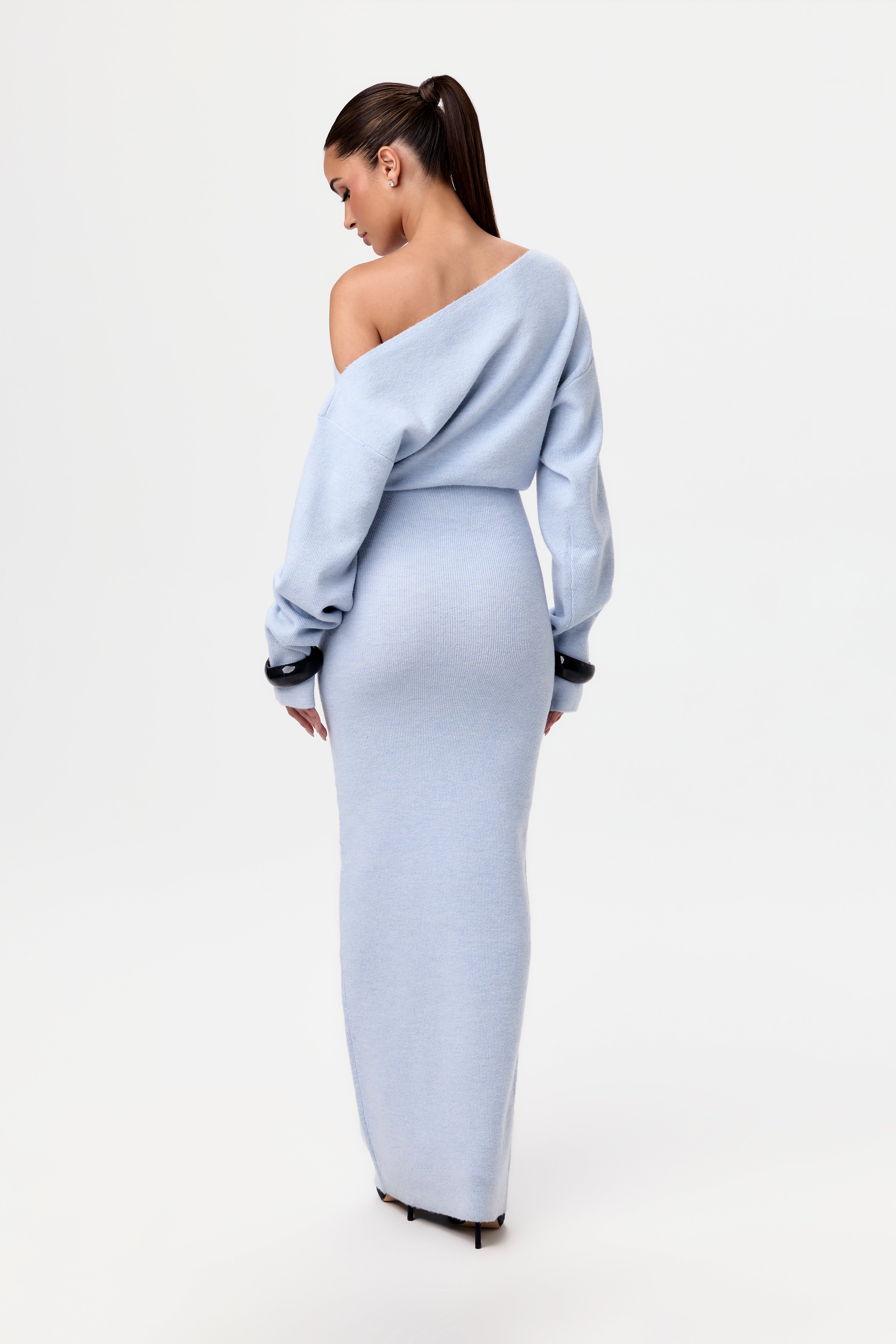 Maxime | Off Shoulder Sweater Jurk