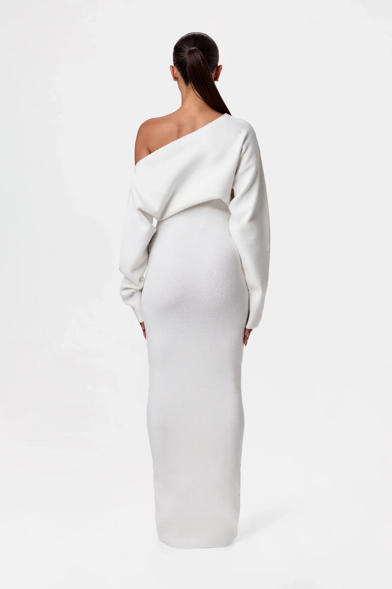 Maxime | Off Shoulder Sweater Jurk