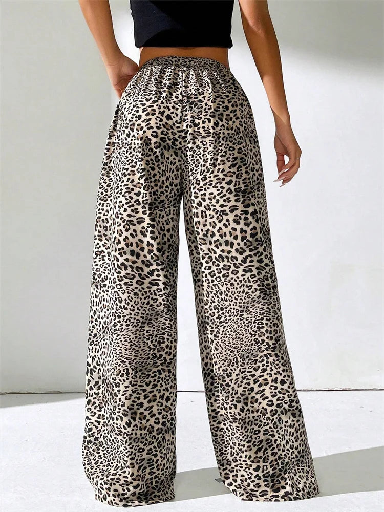 Alix | Luipaardprint Broek