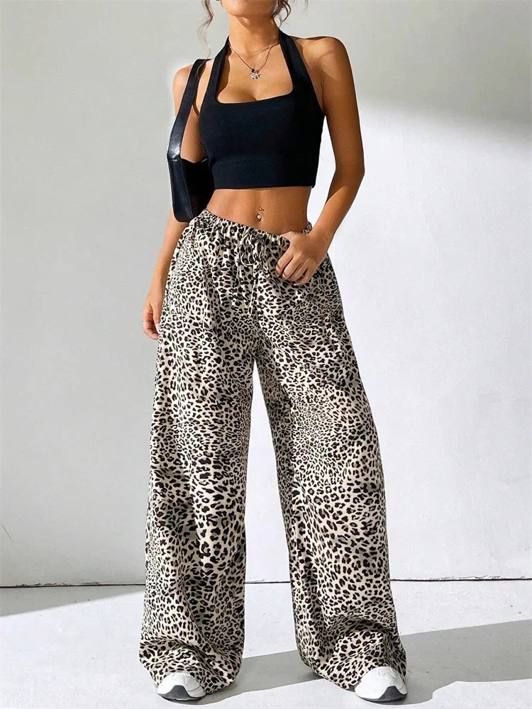 Alix | Luipaardprint Broek