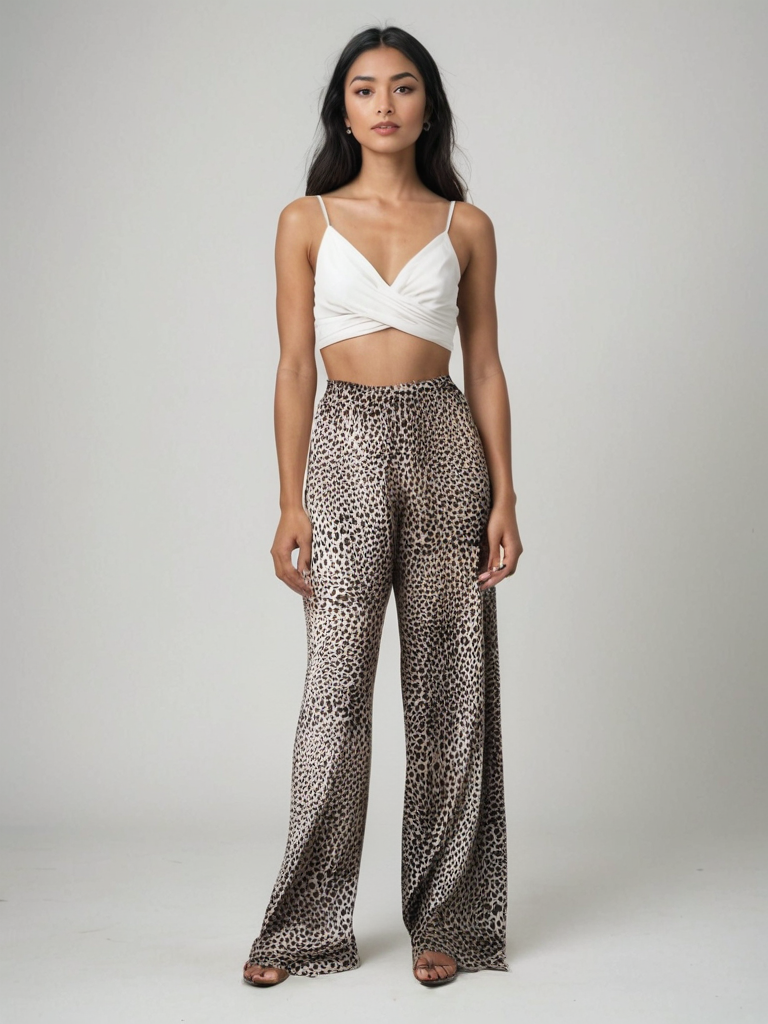 Alix | Luipaardprint Broek