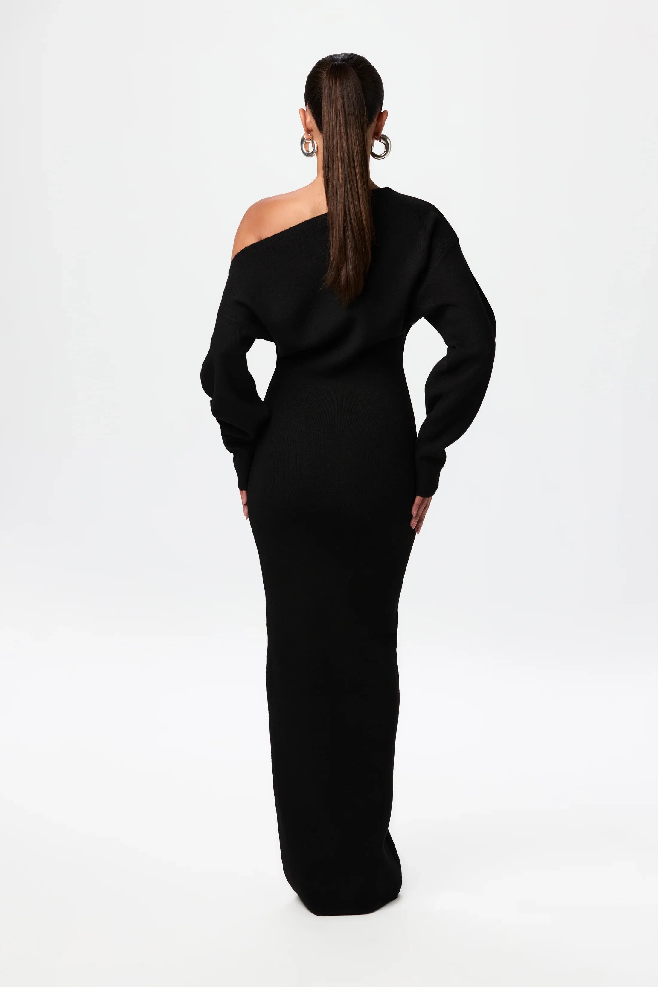 Maxime | Off Shoulder Sweater Jurk