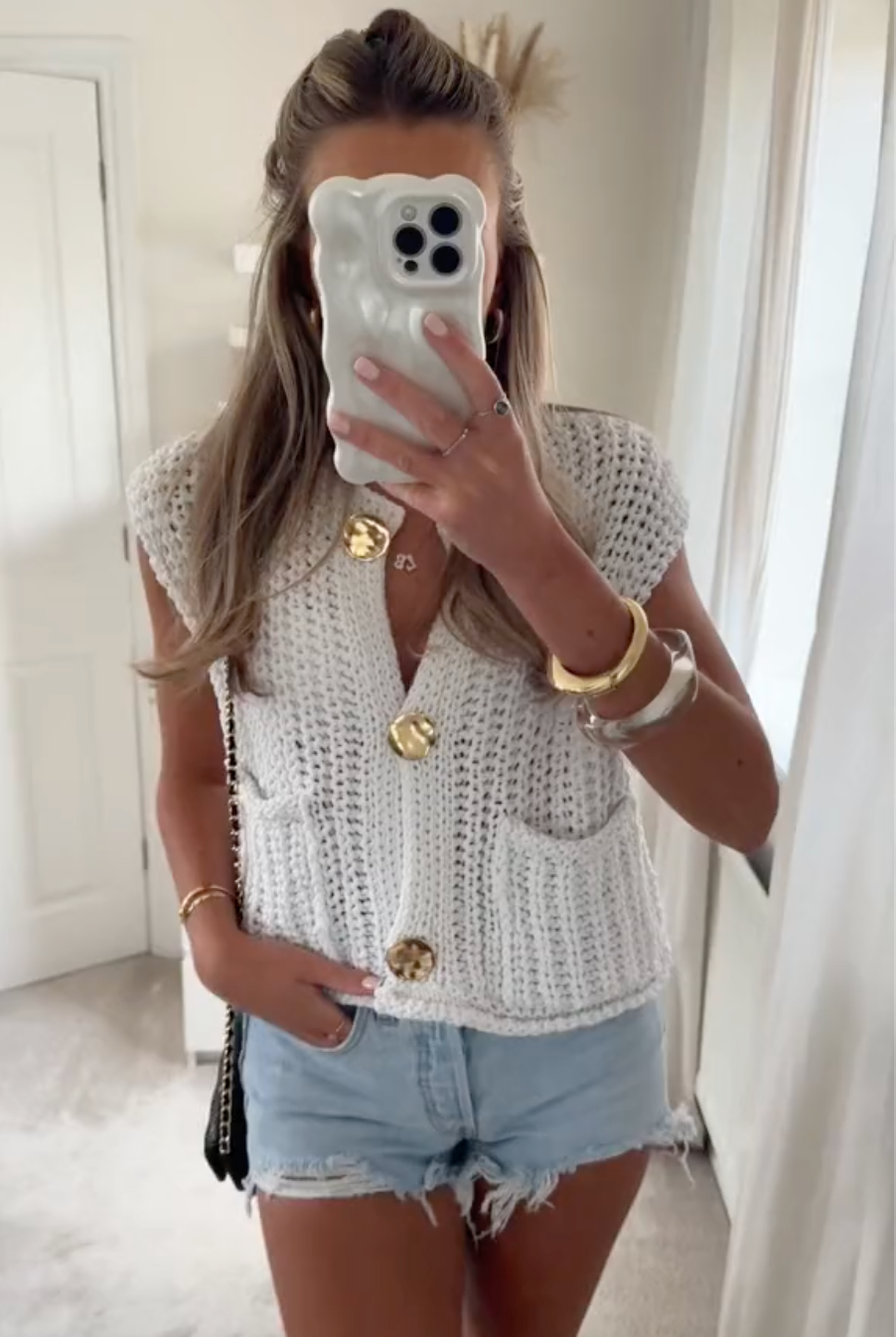Jade | Gebreide Gilet