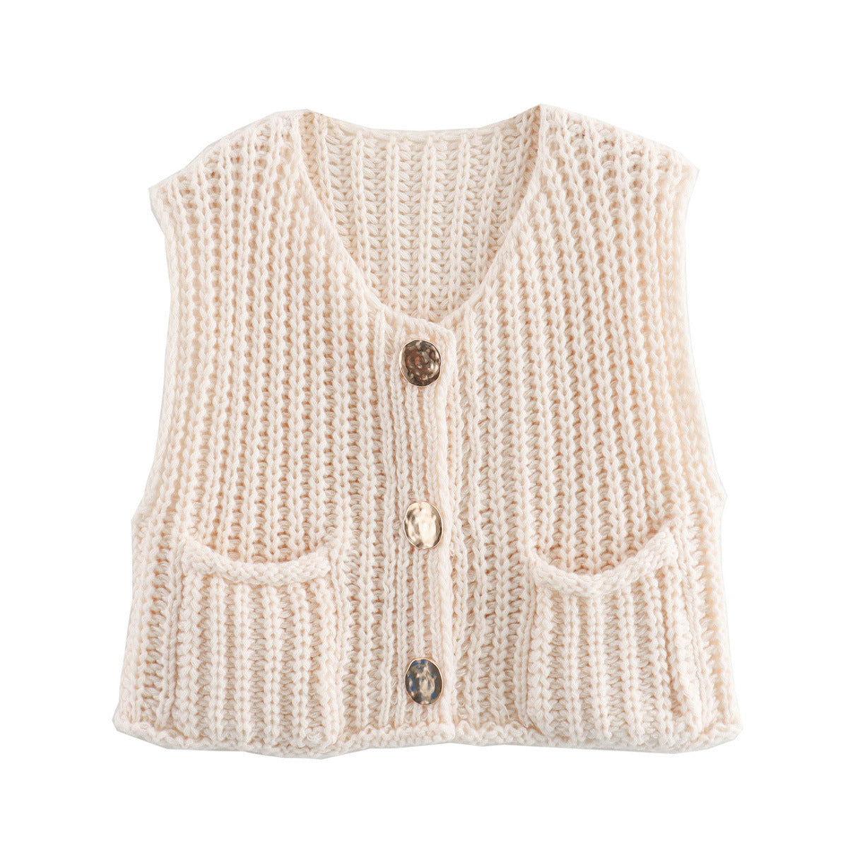 Jade | Gebreide Gilet
