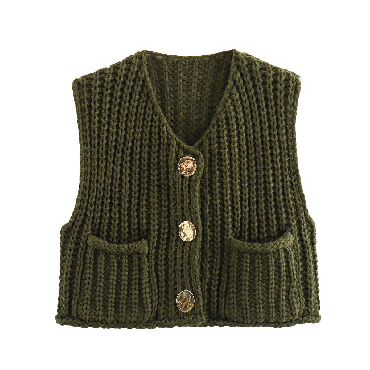 Jade | Gebreide Gilet