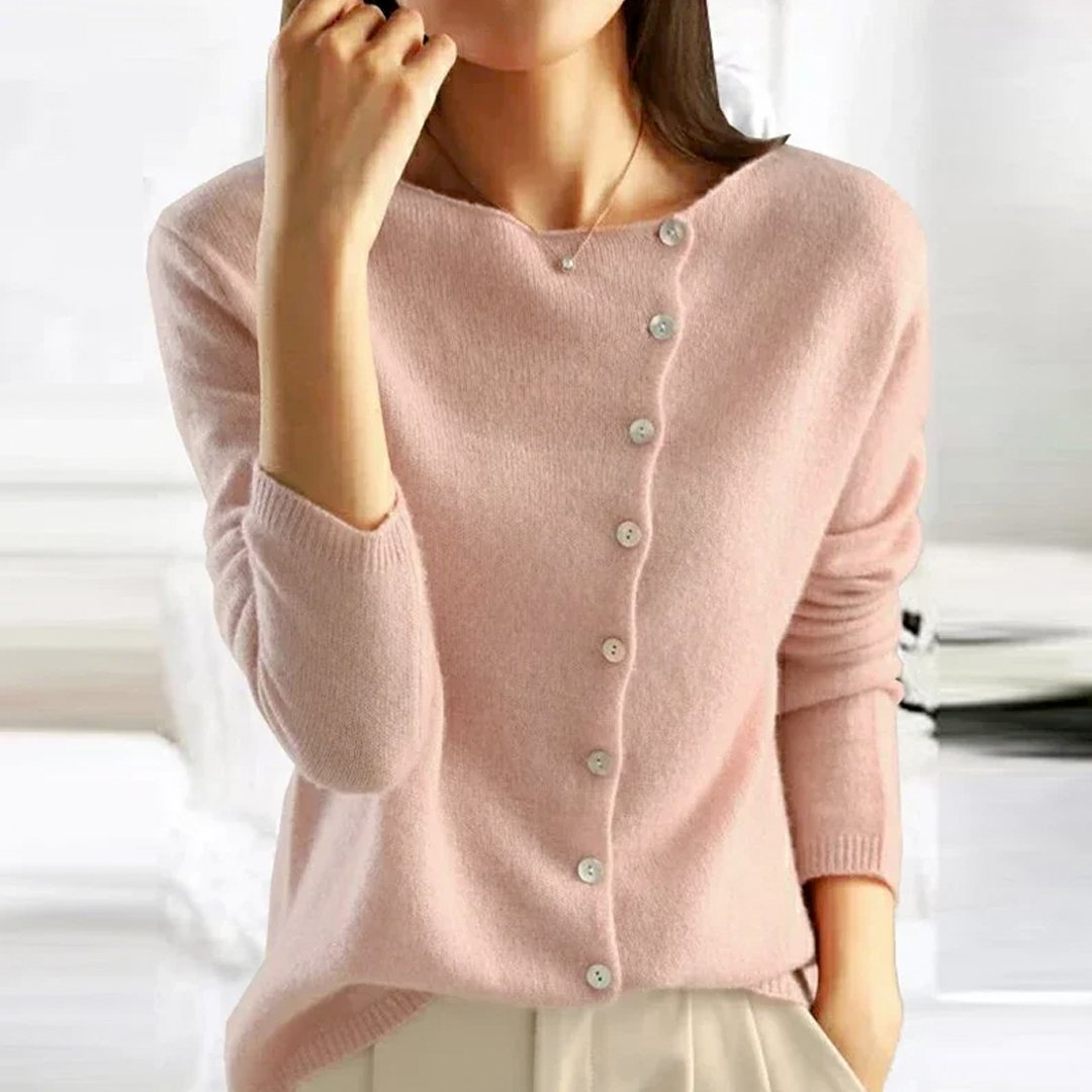 Clemencé | Trui met Knoopsluiting