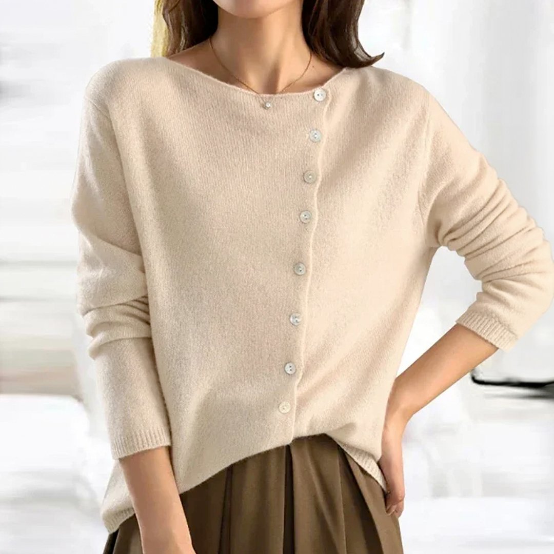 Clemencé | Trui met Knoopsluiting