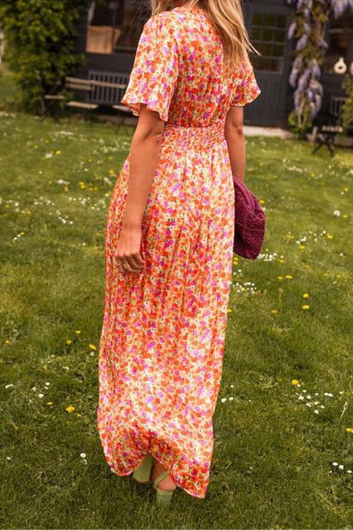 Arianne | Elegante Maxi-Jurk met V-hals